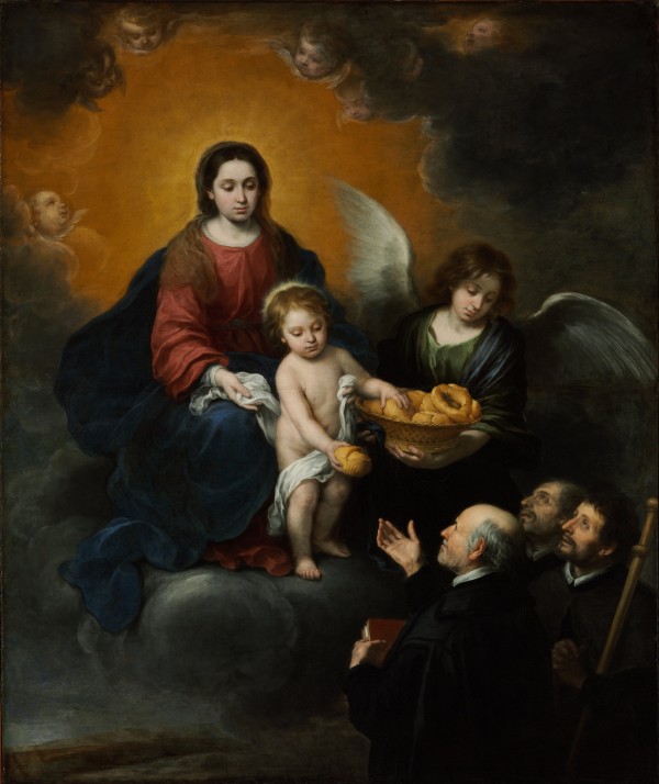 Bread to the pilgrims by Bartolome Esteban Murillo